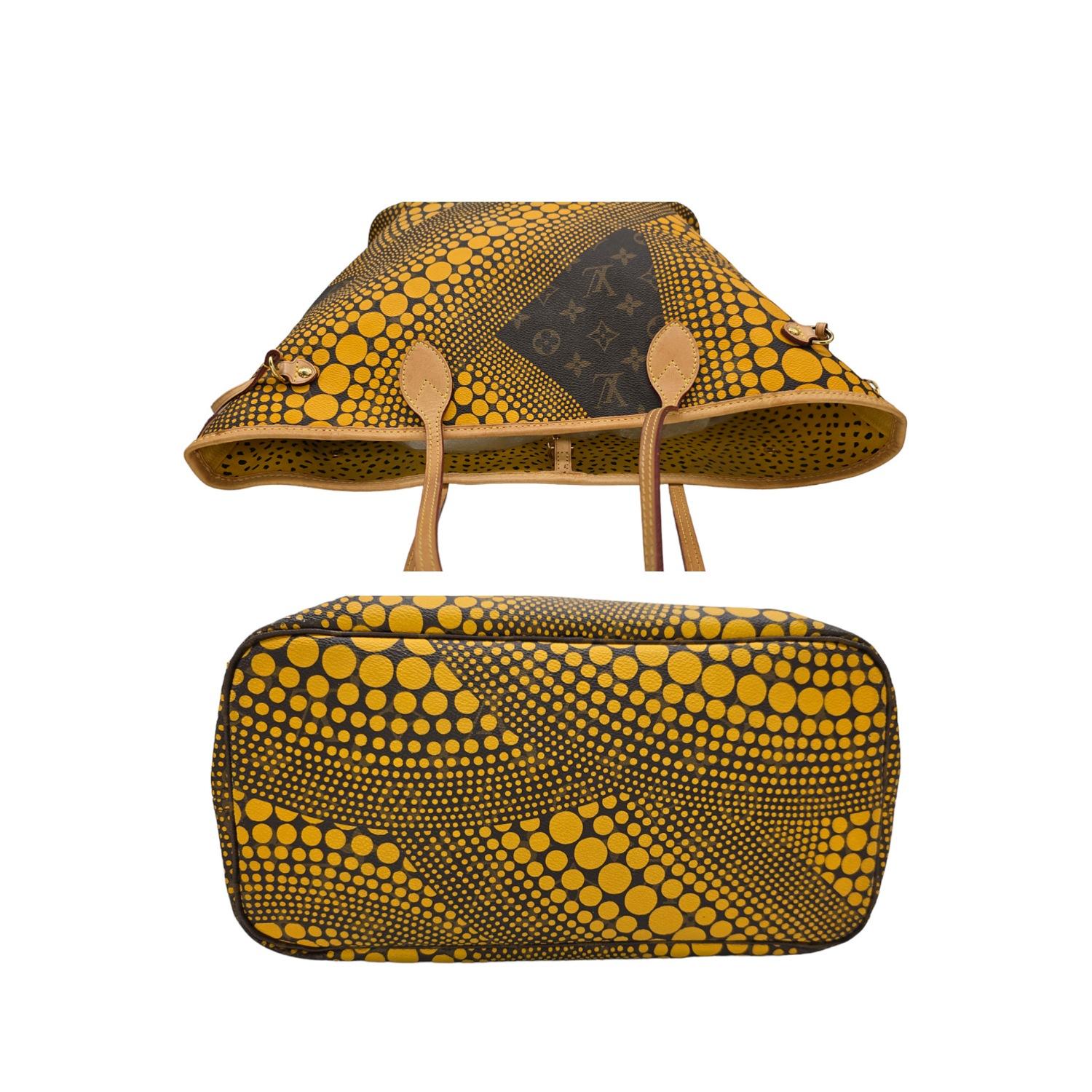 Women's or Men's Louis Vuitton Yayoi Kusama X Wave Neverfull MM Tote