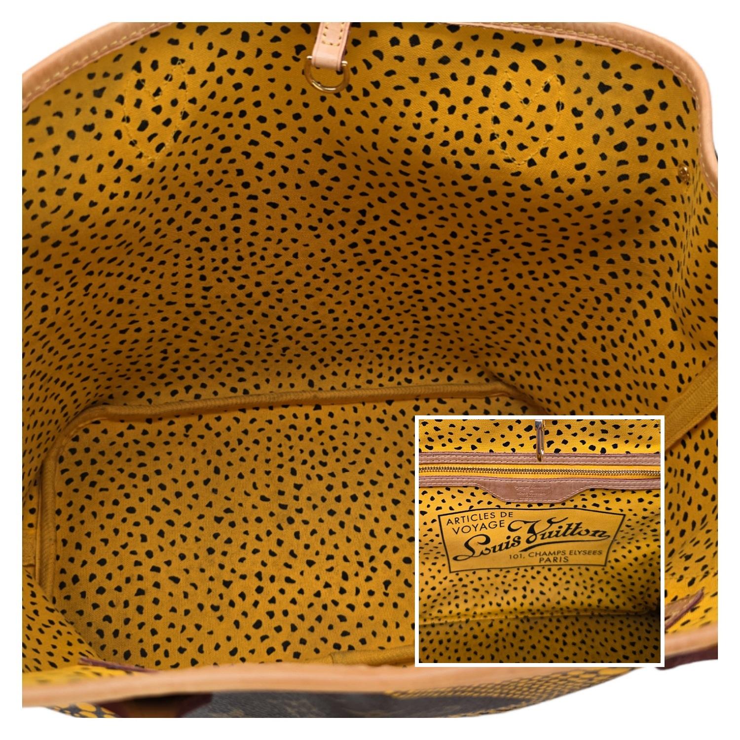 Louis Vuitton Yayoi Kusama X Wave Neverfull MM Tote 1