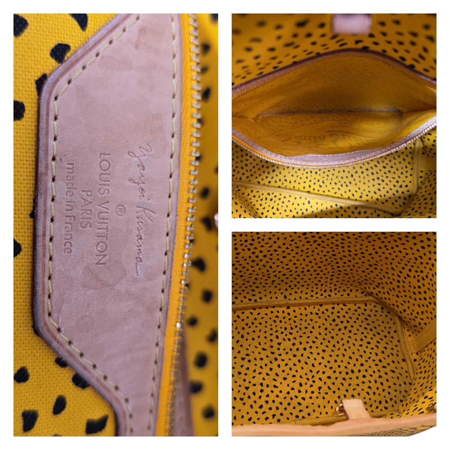 Louis Vuitton Yayoi Kusama X Wave Neverfull MM Tote For Sale 3