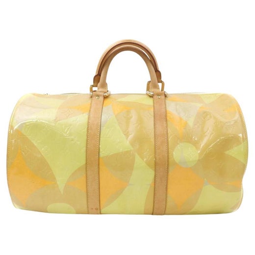 louis vuitton duffle bag yellow