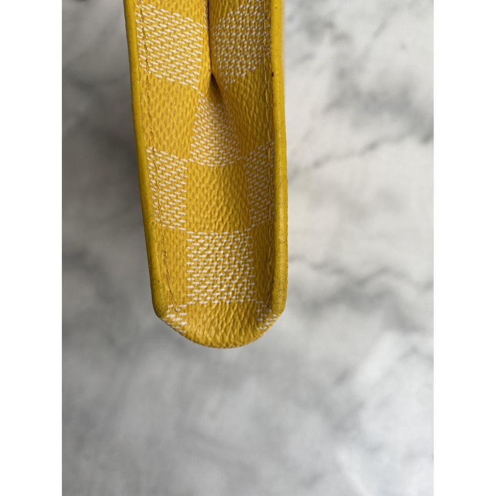 Louis Vuitton, Yellow canvas bag 8