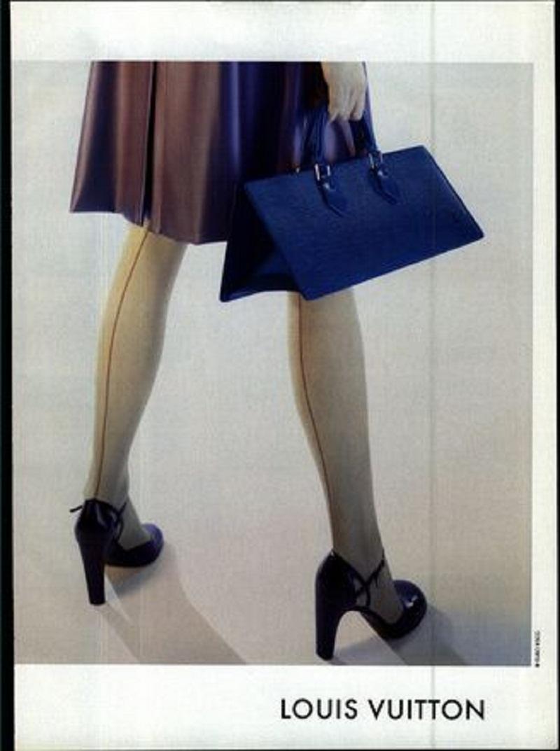 Louis Vuitton Yellow Cob Leather Baguette Bag, 1997 8