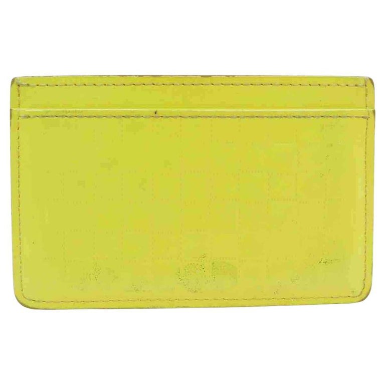 Louis Vuitton Yellow Damier Infini Porte Cartes Simple Card Case Wallet  860508 at 1stDibs  louis vuitton porte cartes simple, porte cartes simple louis  vuitton, louis vuitton yellow card