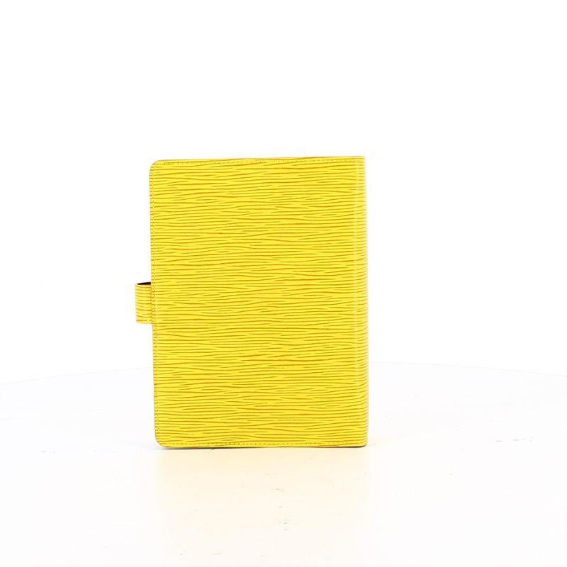 Women's Louis Vuitton Yellow Épi Diary