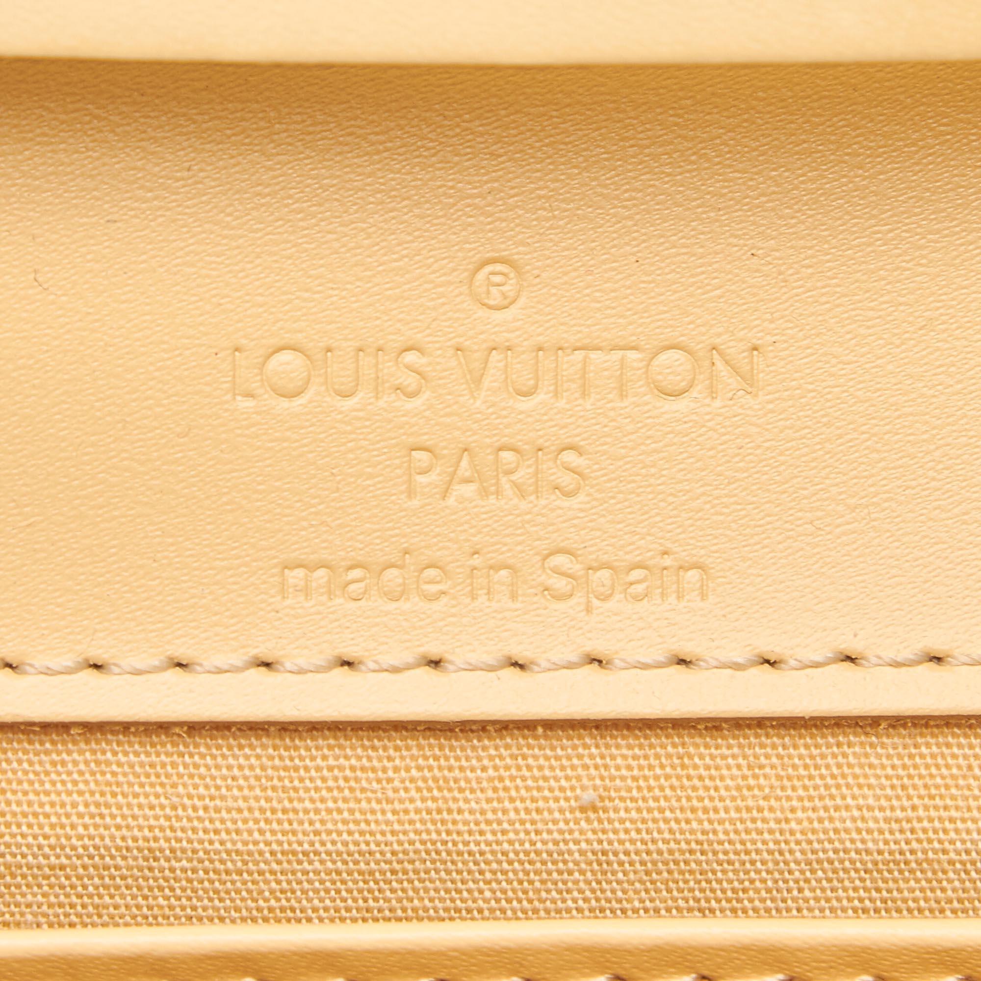 Louis Vuitton Yellow Epi Honfleur 2