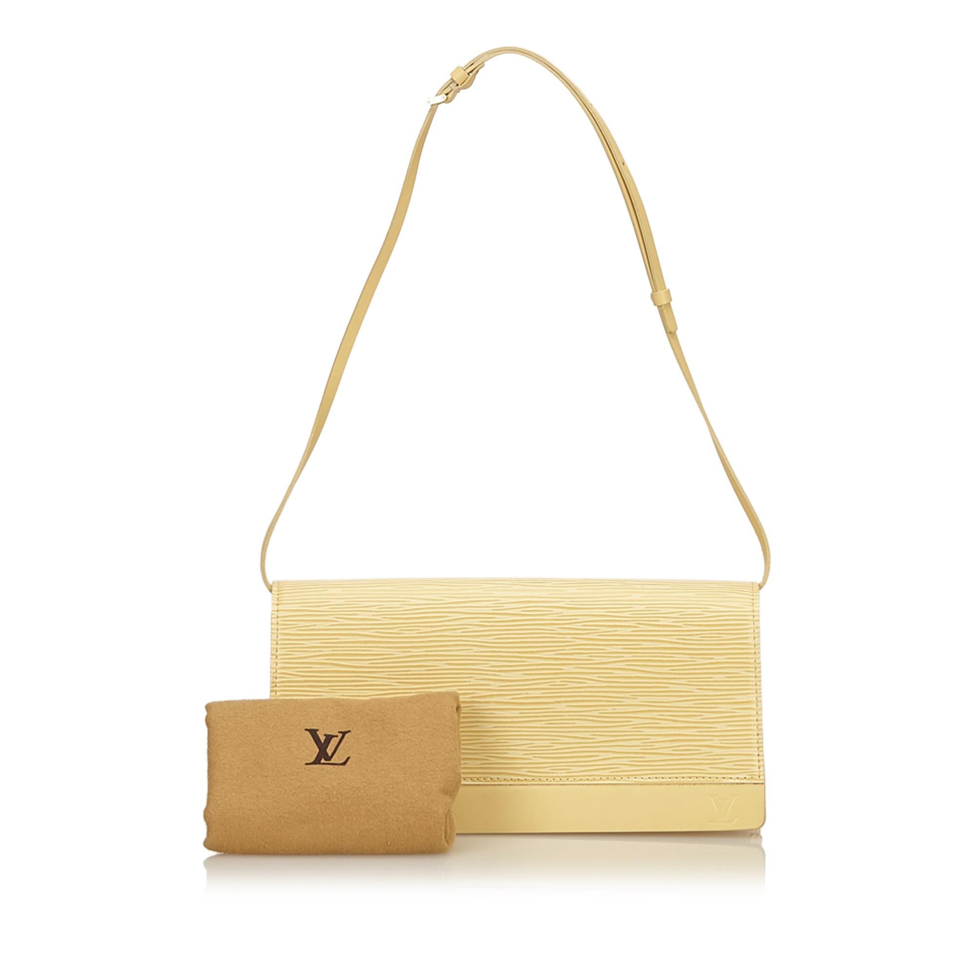 Louis Vuitton Yellow Epi Honfleur 5
