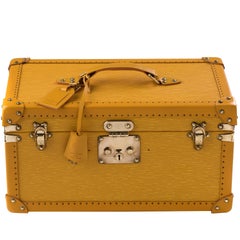 Louis Vuitton Yellow Epi Leather Beauty Case