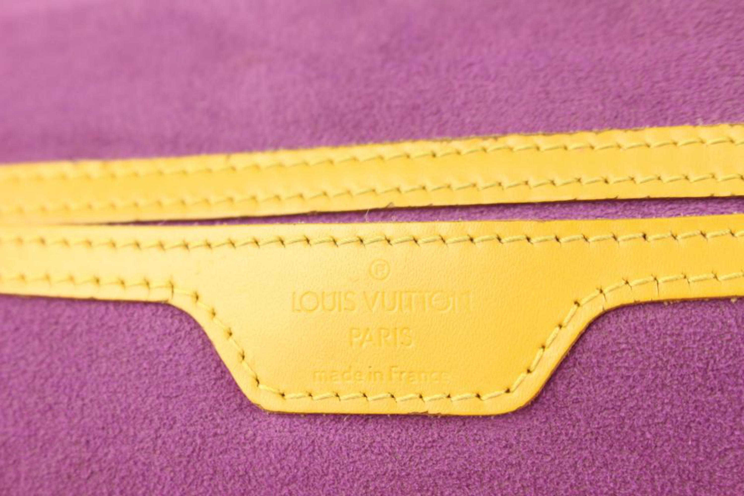 Women's Louis Vuitton Yellow Epi Leather Gobelins Backpack 108lv58