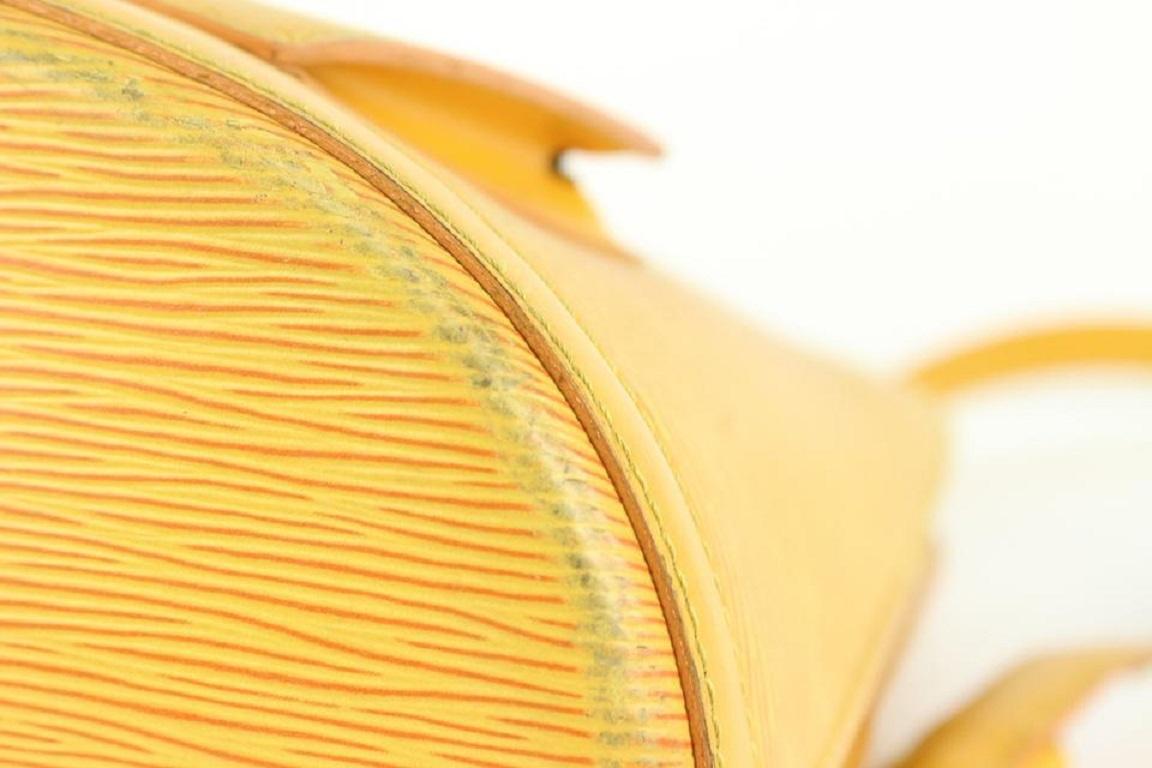 Louis Vuitton Yellow Epi Leather Gobelins Backpack 108lv58 2