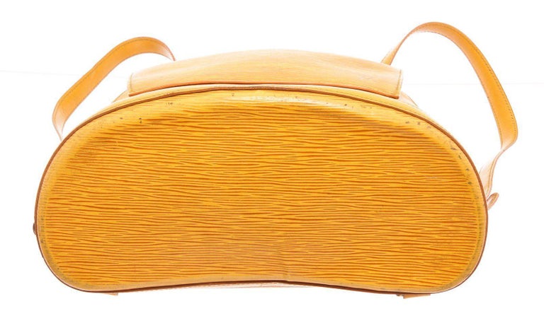 Louis Vuitton Yellow Epi Leather Gobelins Backpack at 1stDibs