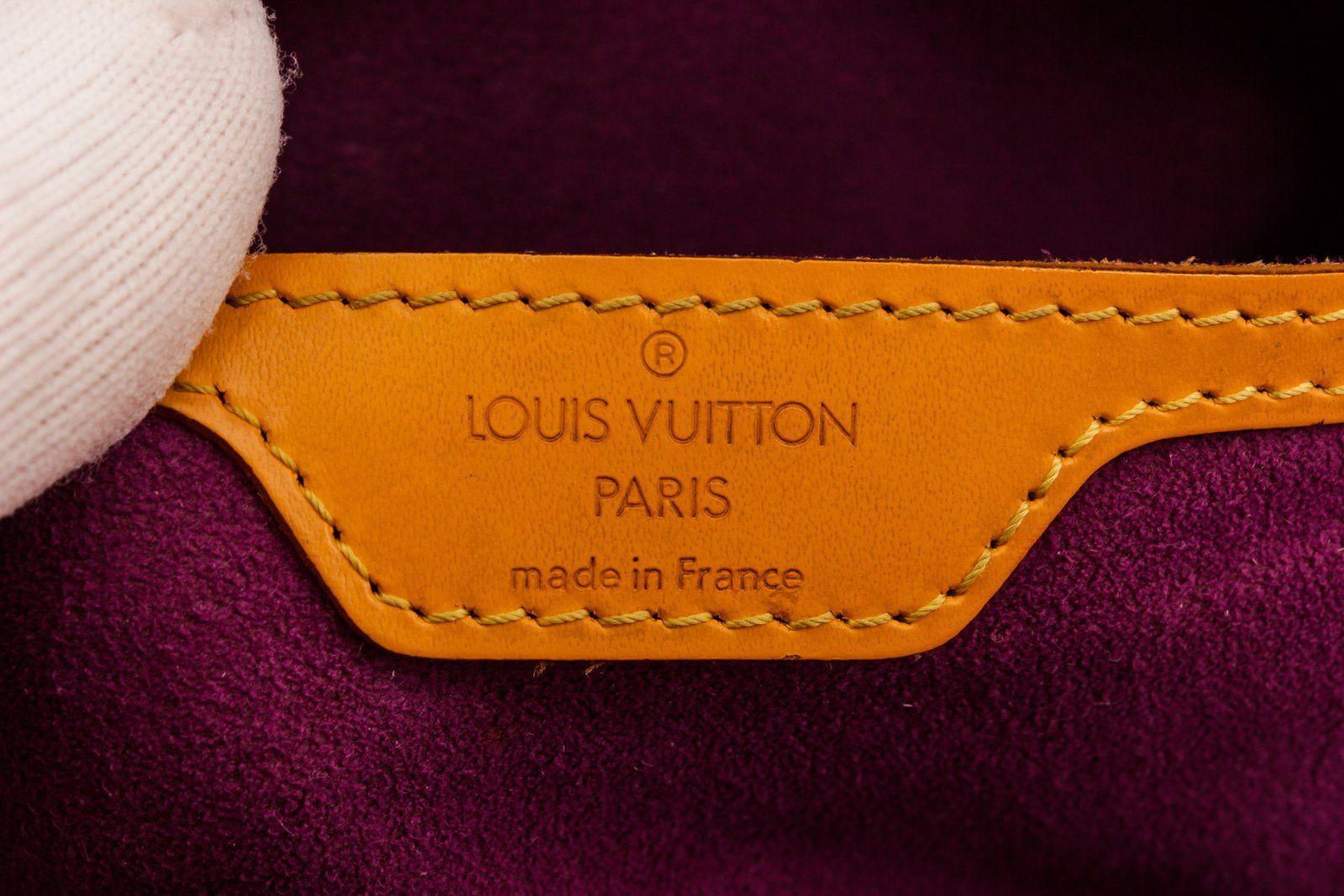 Women's or Men's Louis Vuitton Yellow Epi Leather Gobelins Backpack