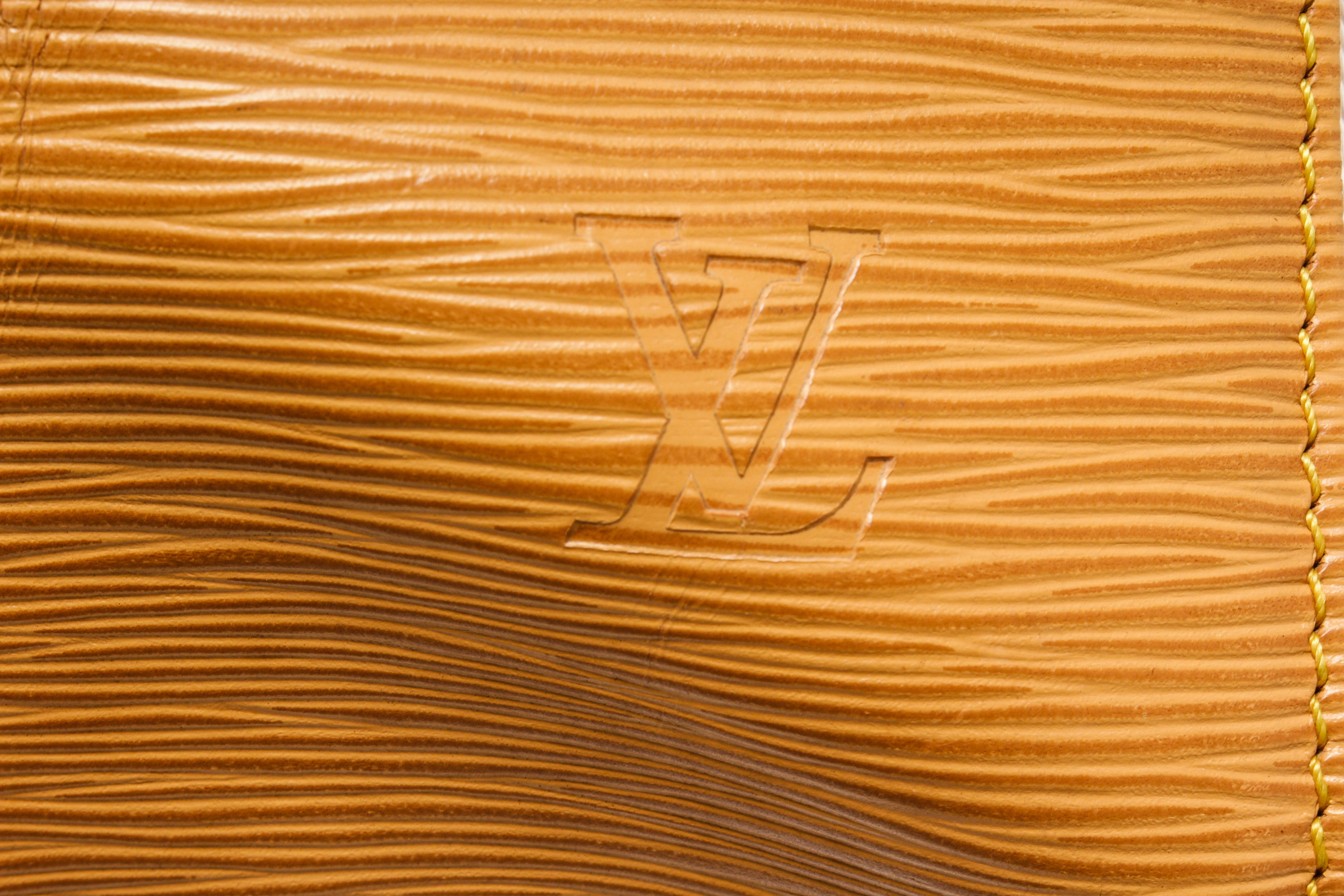 Louis Vuitton Yellow Epi Leather Keepall 50 cm Duffle Luggage Bag 3