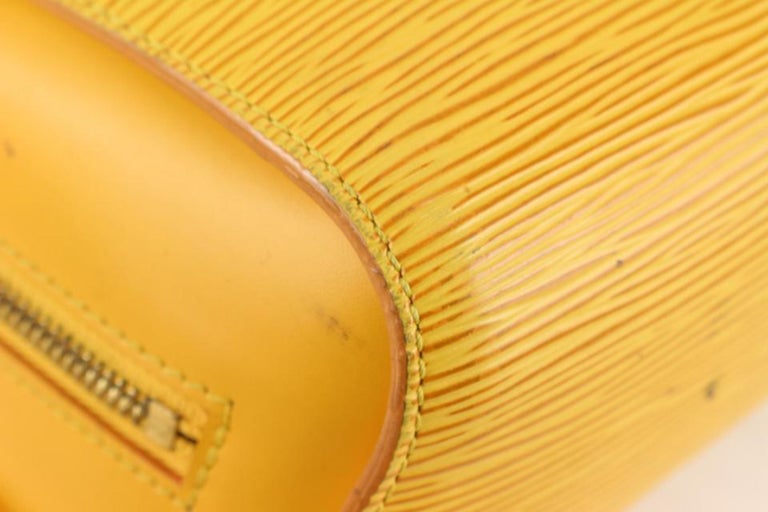 Louis Vuitton Vintage Louis Vuitton Mabillon Yellow Epi Leather