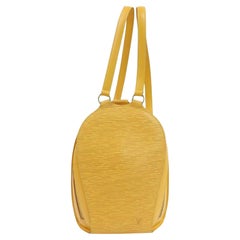 Louis Vuitton Yellow Epi Leather Mabillon Backpack 8701965