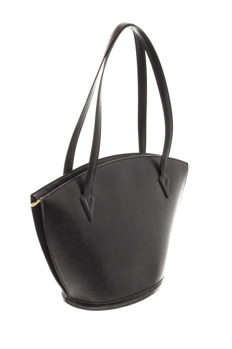 Louis Vuitton Black Epi Leather Saint Jacques Short Strap PM Bag at 1stDibs