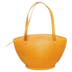 Louis Vuitton Yellow Epi Leather St Jacques GM Shoulder Bag