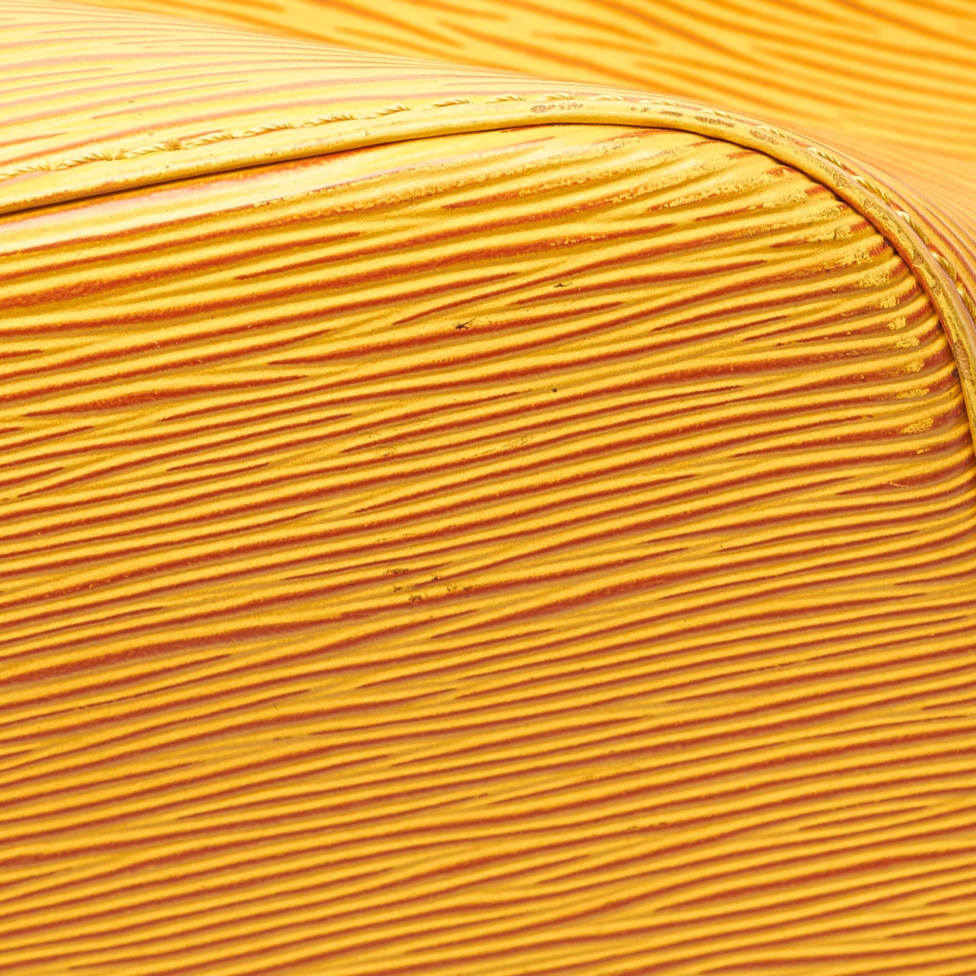 Louis Vuitton Yellow Epi Petit Noe 6