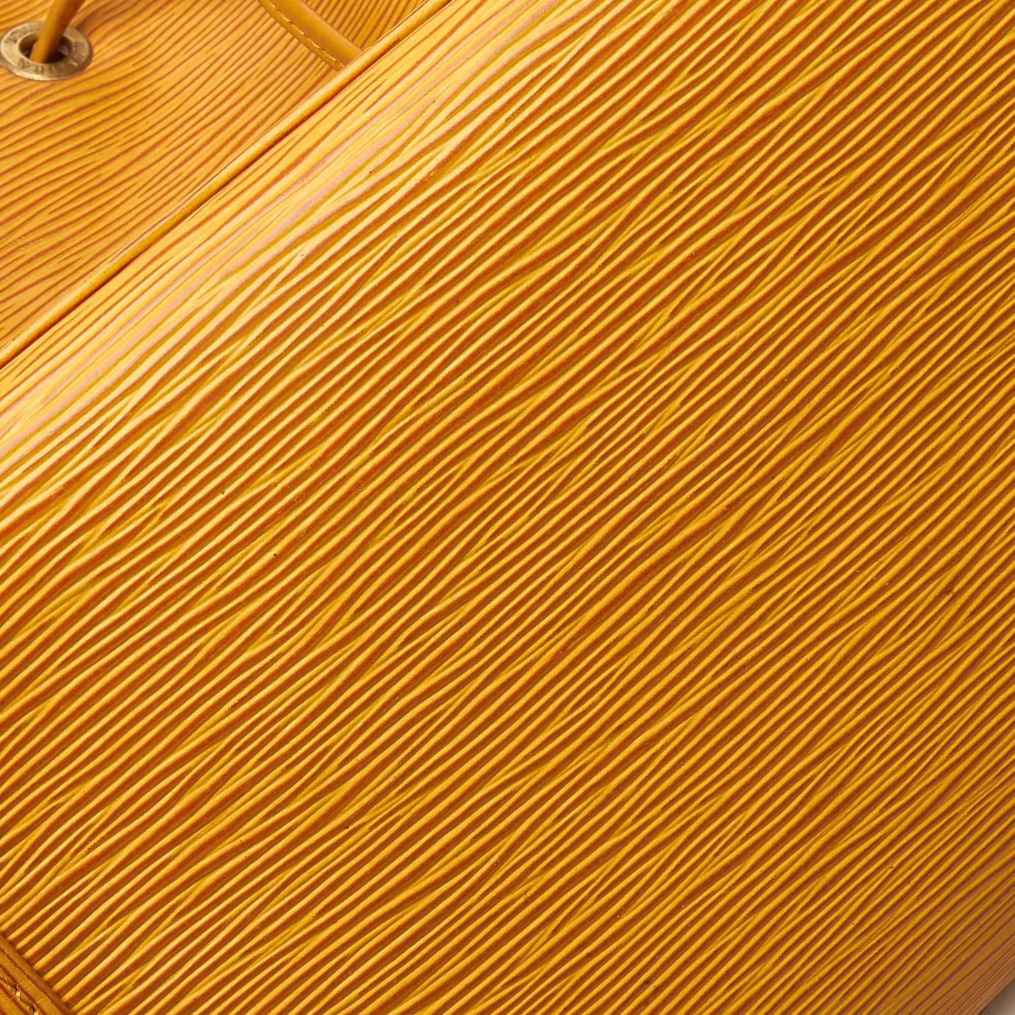 Louis Vuitton Yellow Epi Petit Noe 7
