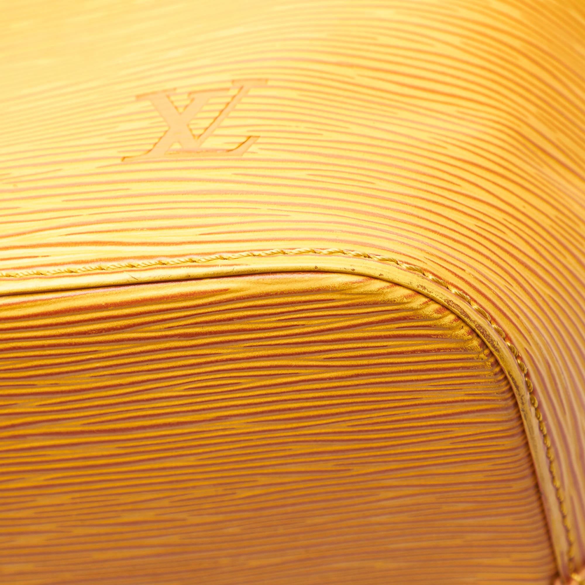 Louis Vuitton Yellow Epi Petit Noe 8