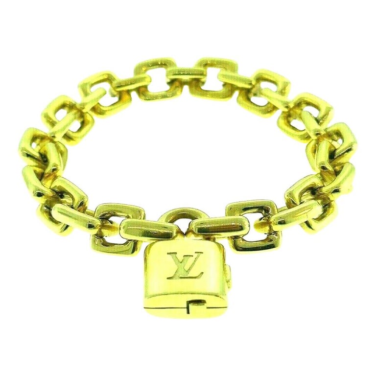 empreinte chain bracelet yellow gold