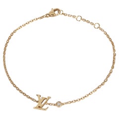 Louis Vuitton Armband „Idylle Blossom“ aus Gelbgold mit Diamanten