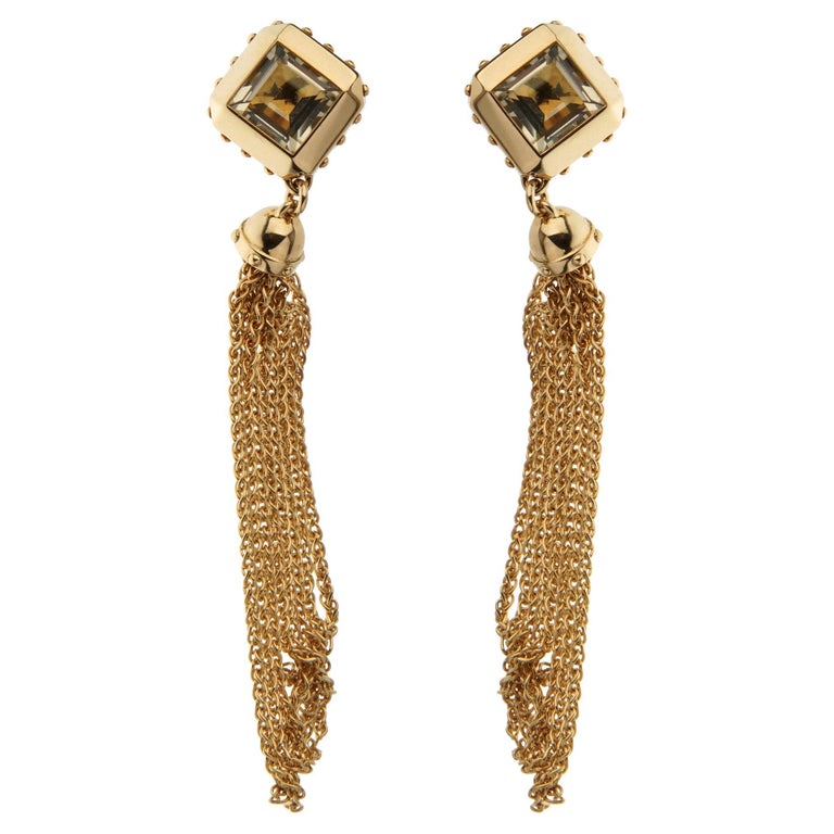 Louis Vuitton Idylle Blossom Hoop Earrings In 18k Rose Gold 0.61 Ctw