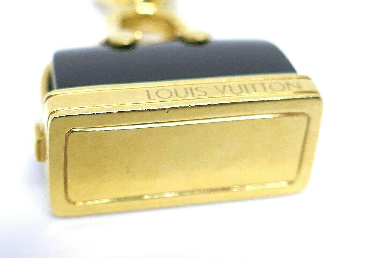 Louis Vuitton Yellow Gold Onyx Handbag Vintage Charm In Excellent Condition In Beverly Hills, CA