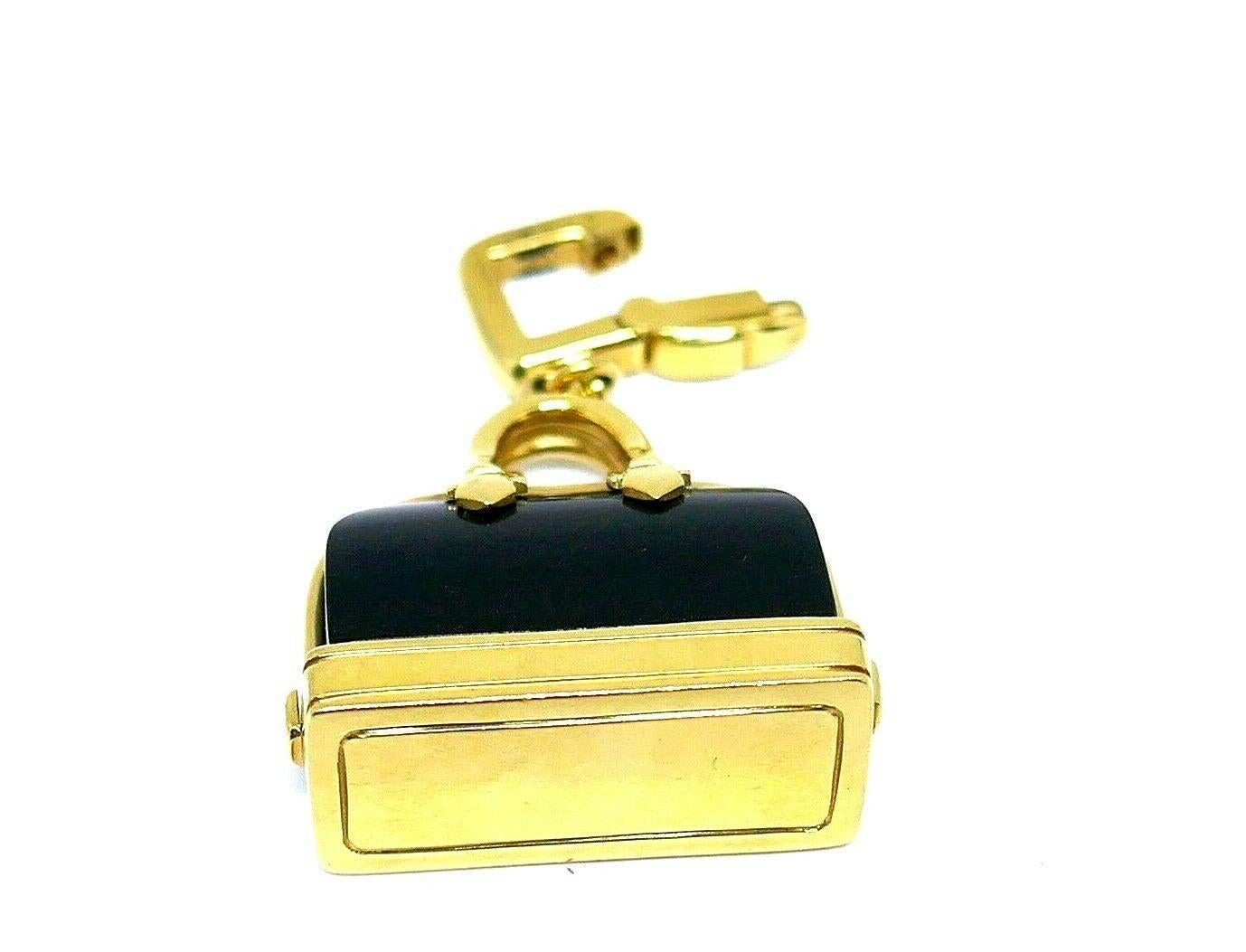 Louis Vuitton Yellow Gold Onyx Handbag Vintage Charm 2