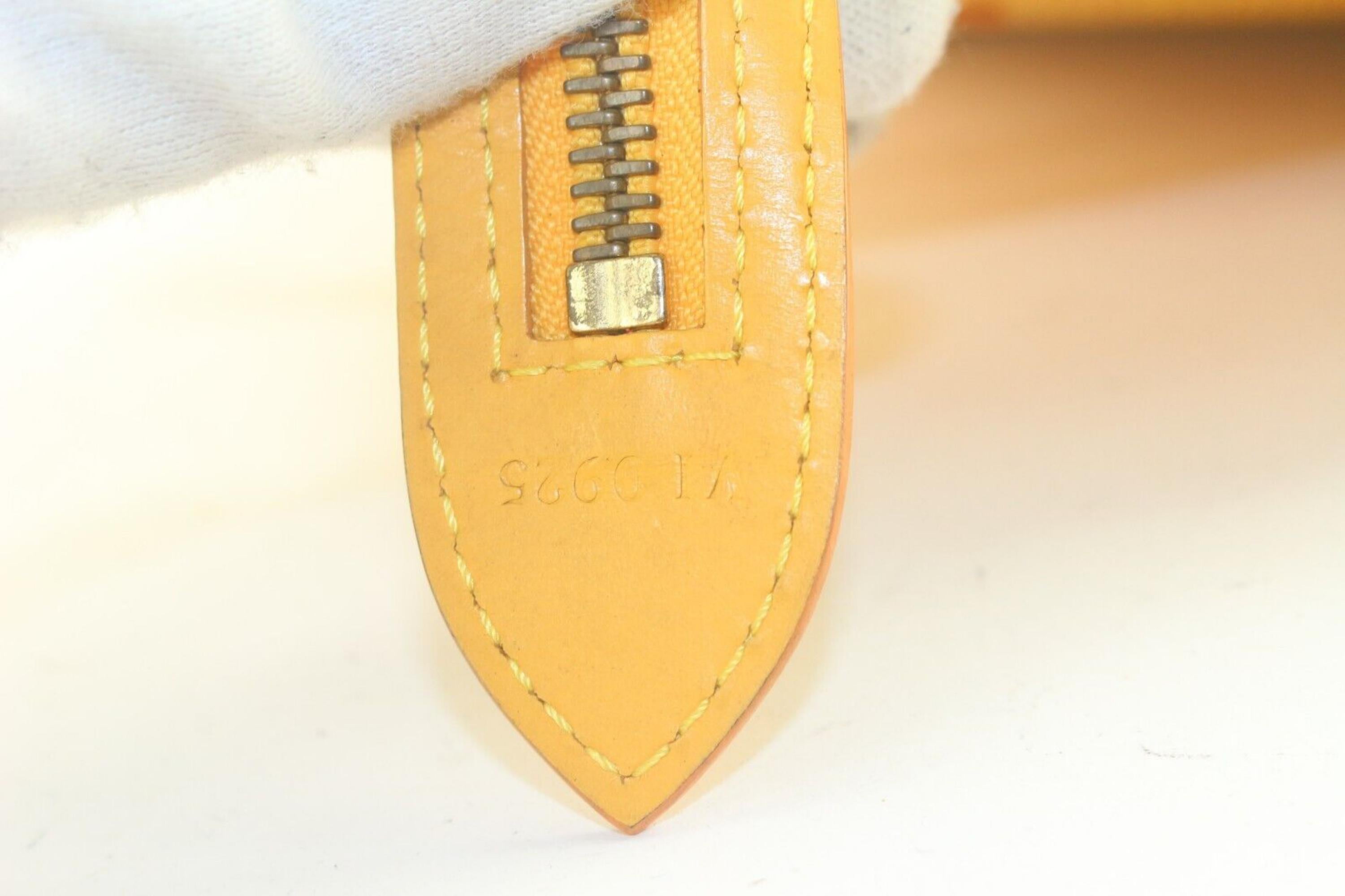 Louis Vuitton Yellow Leather Epi Saint Jacques Tote 1LV717K For Sale 5