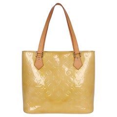 LOUIS VUITTON Yellow Leather Houston Shoulder Bag