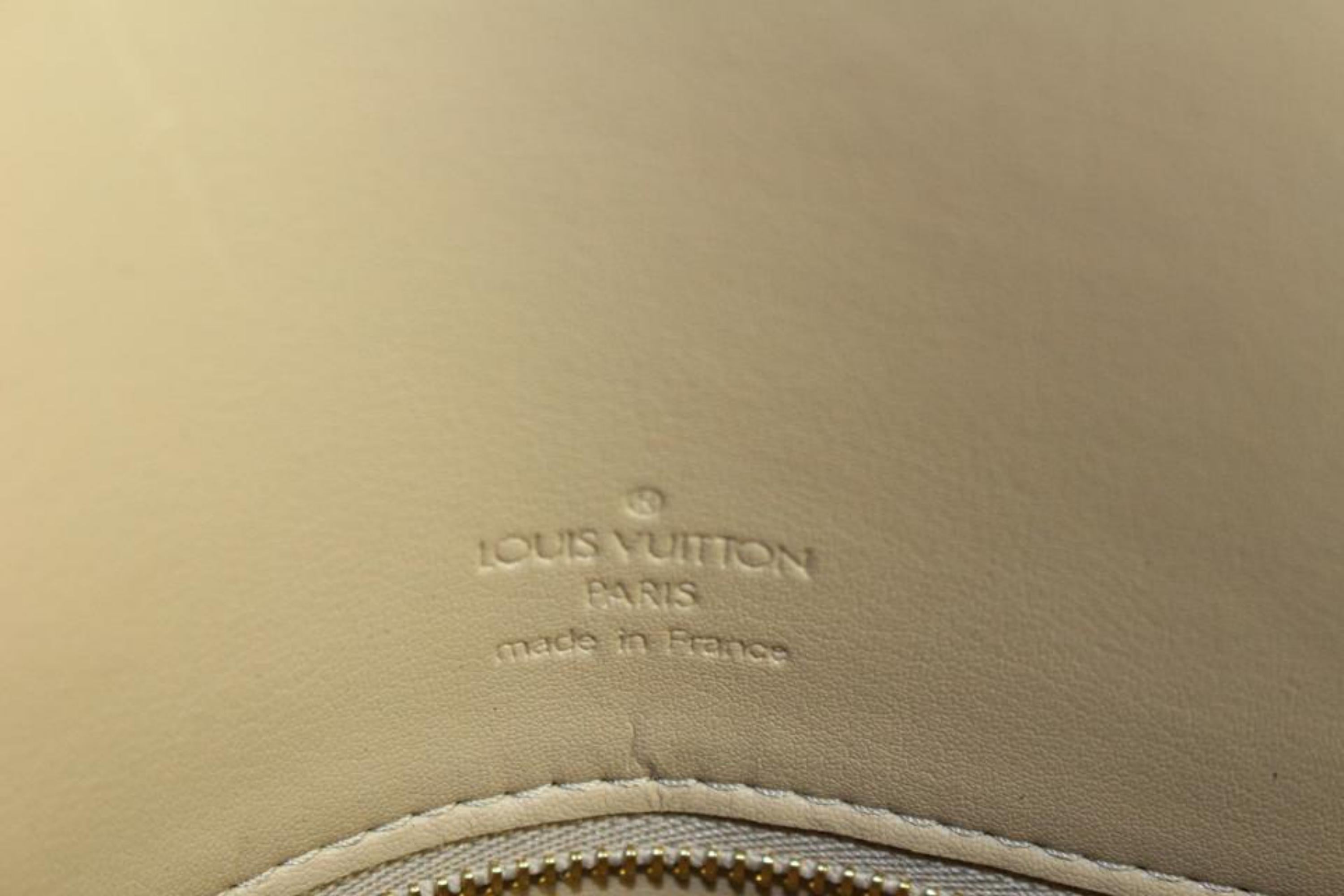 Louis Vuitton Yellow Monogram Vernis Mercer Keepall Duffle Bag 23lz531s For Sale 2