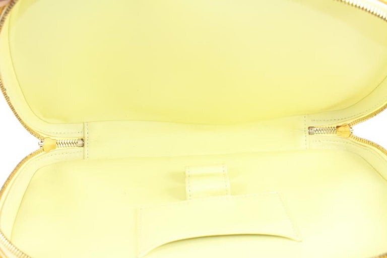 Louis Vuitton Yellow Monogram Vernis Murray Backpack Bag - Yoogi's Closet