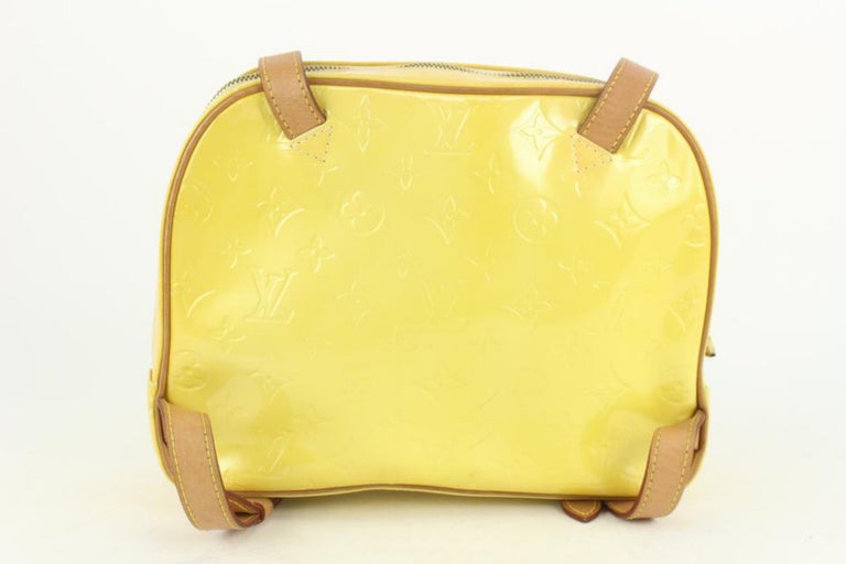 Louis Vuitton Orange-Yellow Monogram Vernis Murray Mini Backpack ref.298016  - Joli Closet