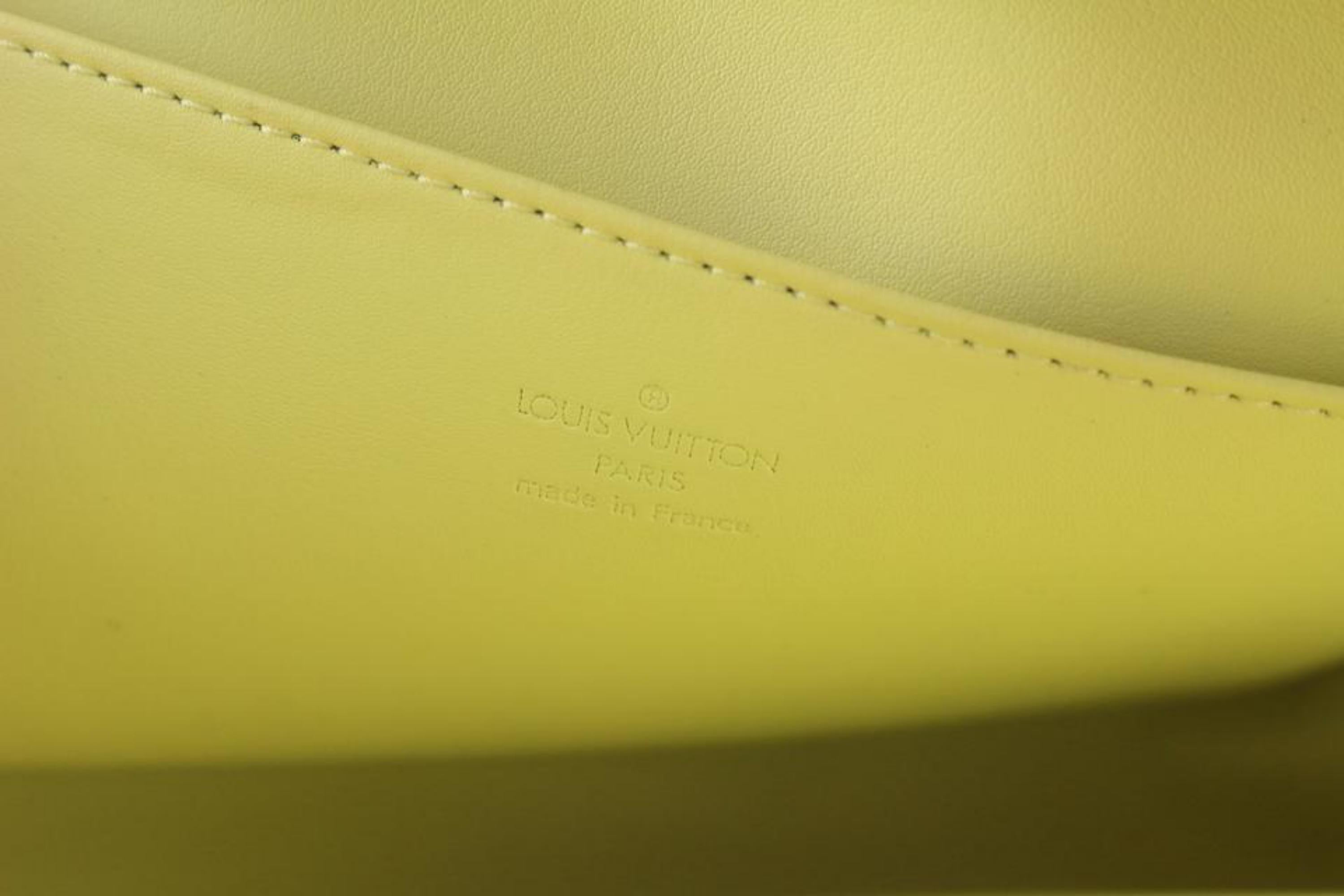 Louis Vuitton Yellow Monogram Vernis Murray Mini Backpack 11LV1103 3