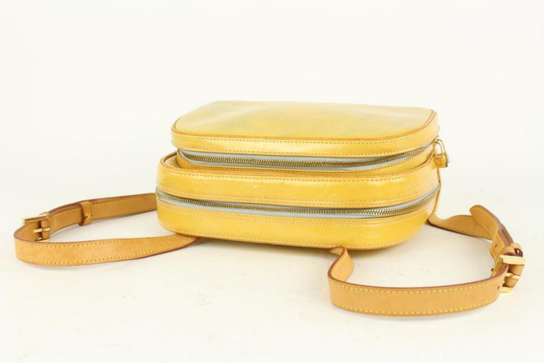 Louis Vuitton Yellow Monogram Vernis Murray Mini Backpack  display picture 2