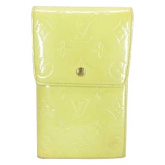 Vintage Louis Vuitton Yellow Monogram Vernis Walker 211598