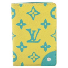Louis Vuitton Yellow Playground Monogram Pocket Organizer Case