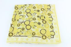 Louis Vuitton Yellow Rare Monogram 10le0110 Scarf/Wrap
