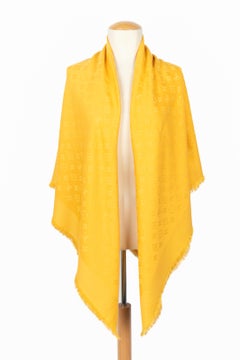 Louis Vuitton yellow shawl