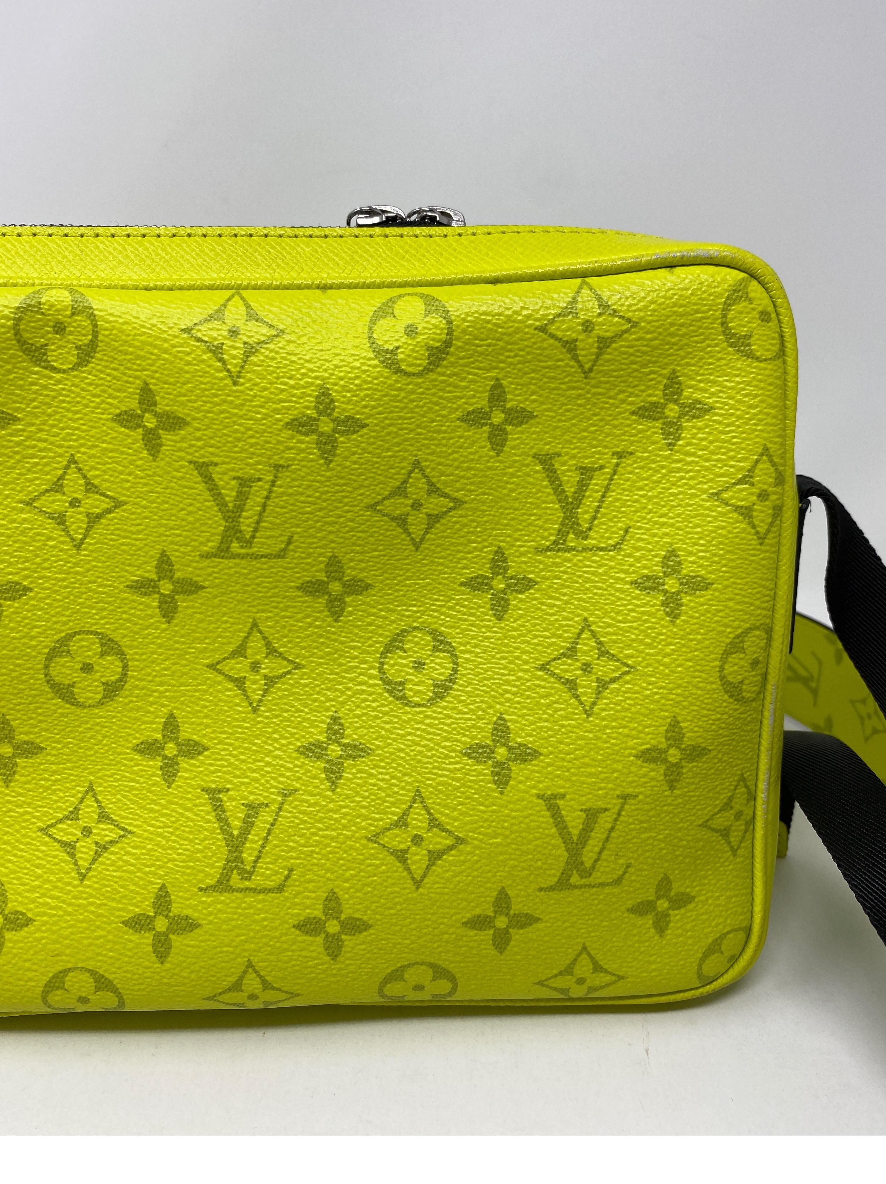 Louis Vuitton Yellow Taigarama Monogram Outdoor Bag 4