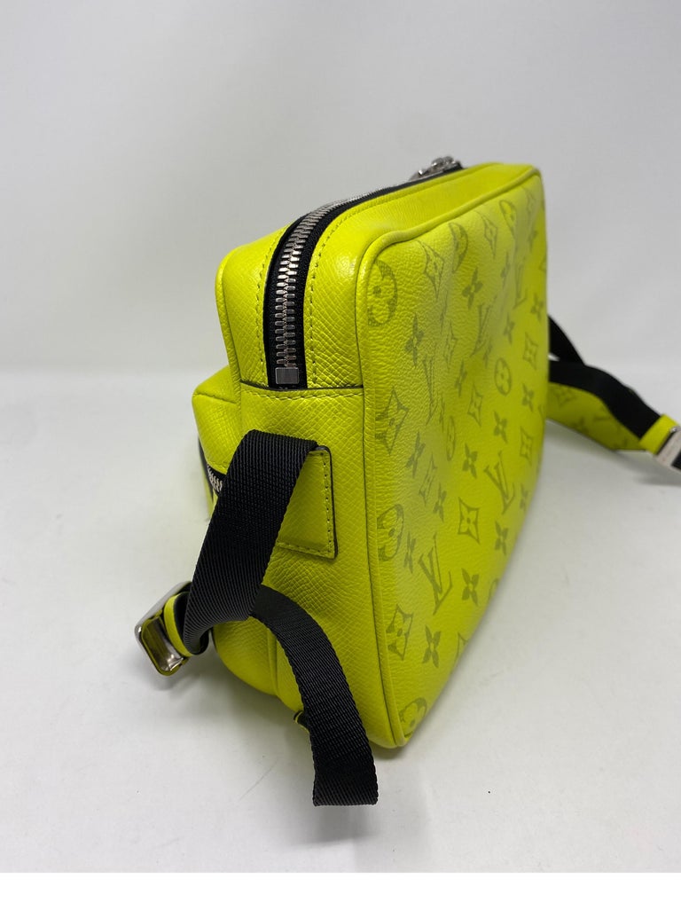 Handbags Louis Vuitton LV Outdoor Messenger Yellow Neon