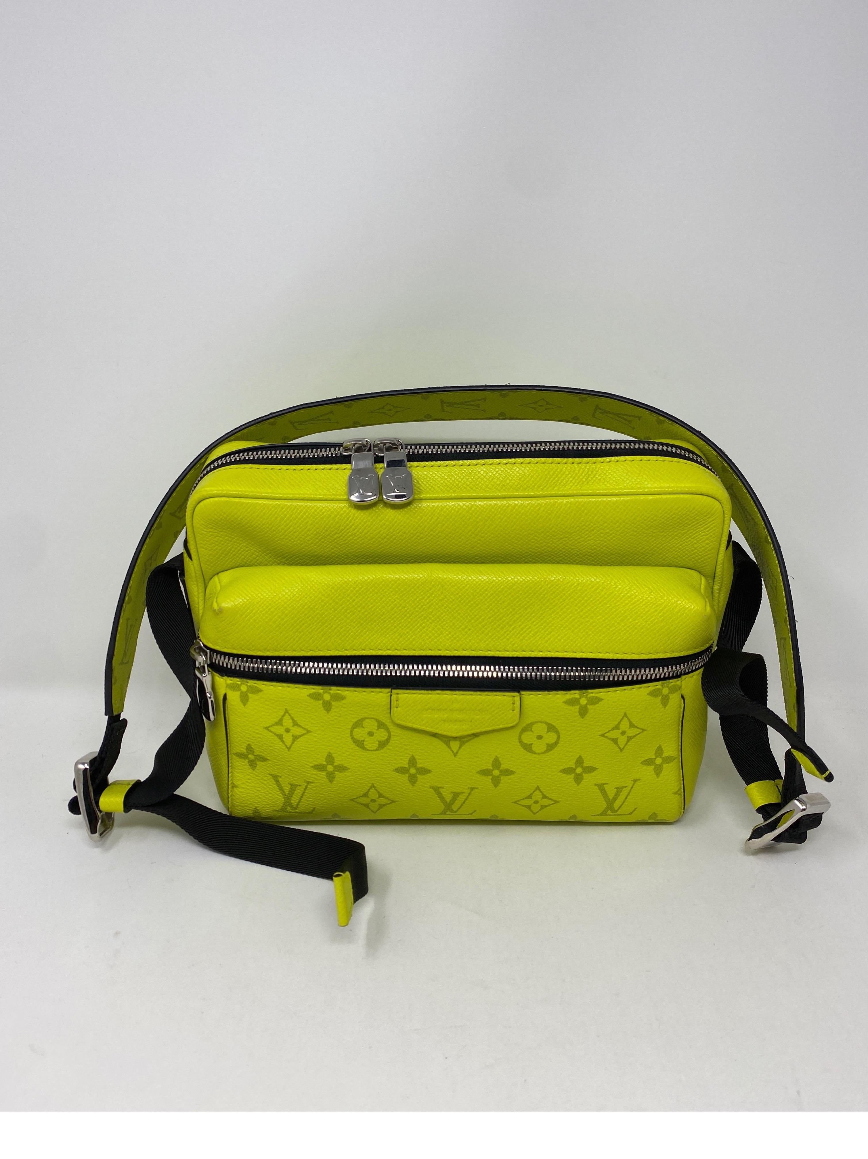 Louis Vuitton Yellow Taigarama Monogram Outdoor Bag 7