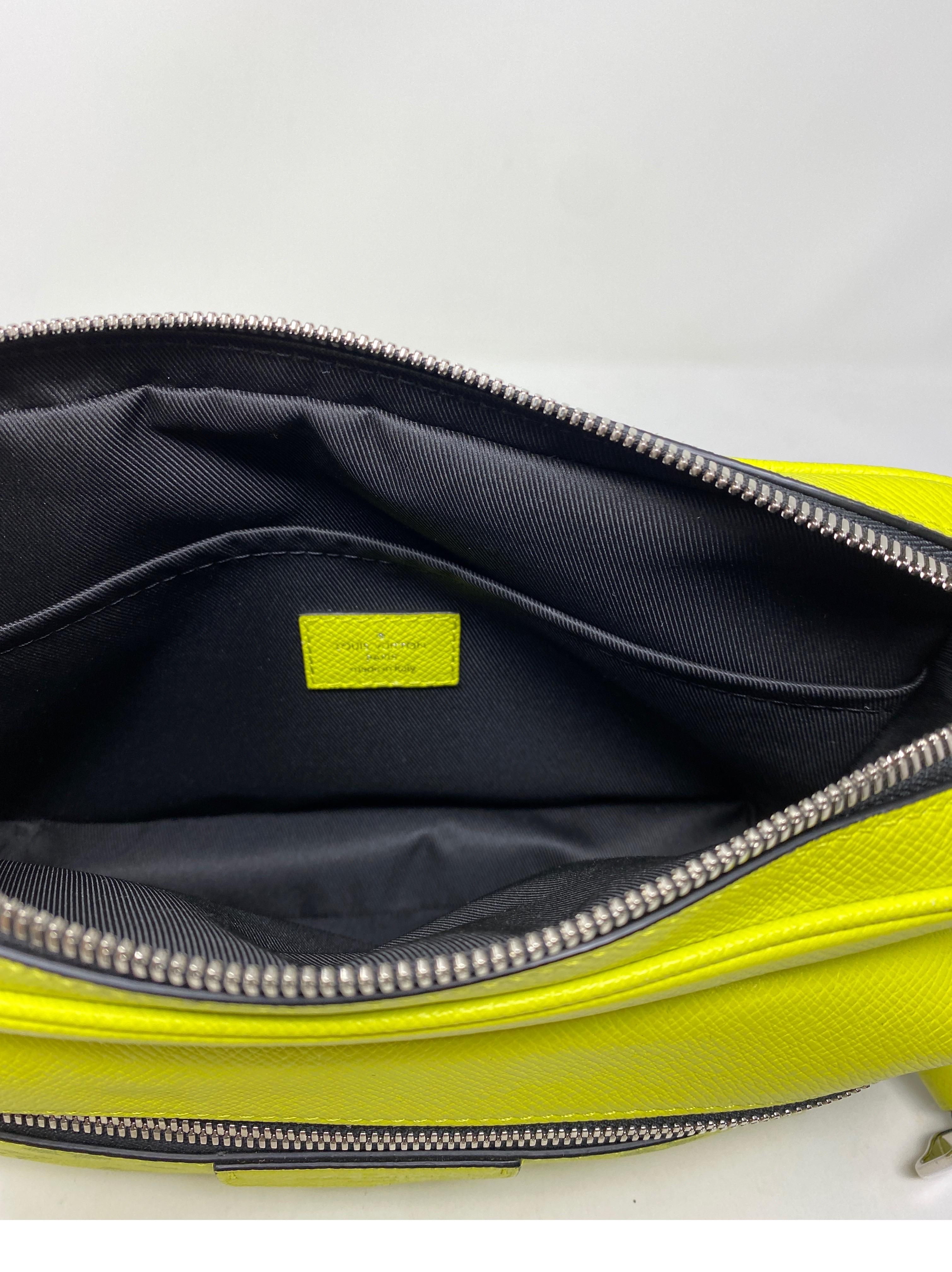 Louis Vuitton Yellow Taigarama Monogram Outdoor Bag 8