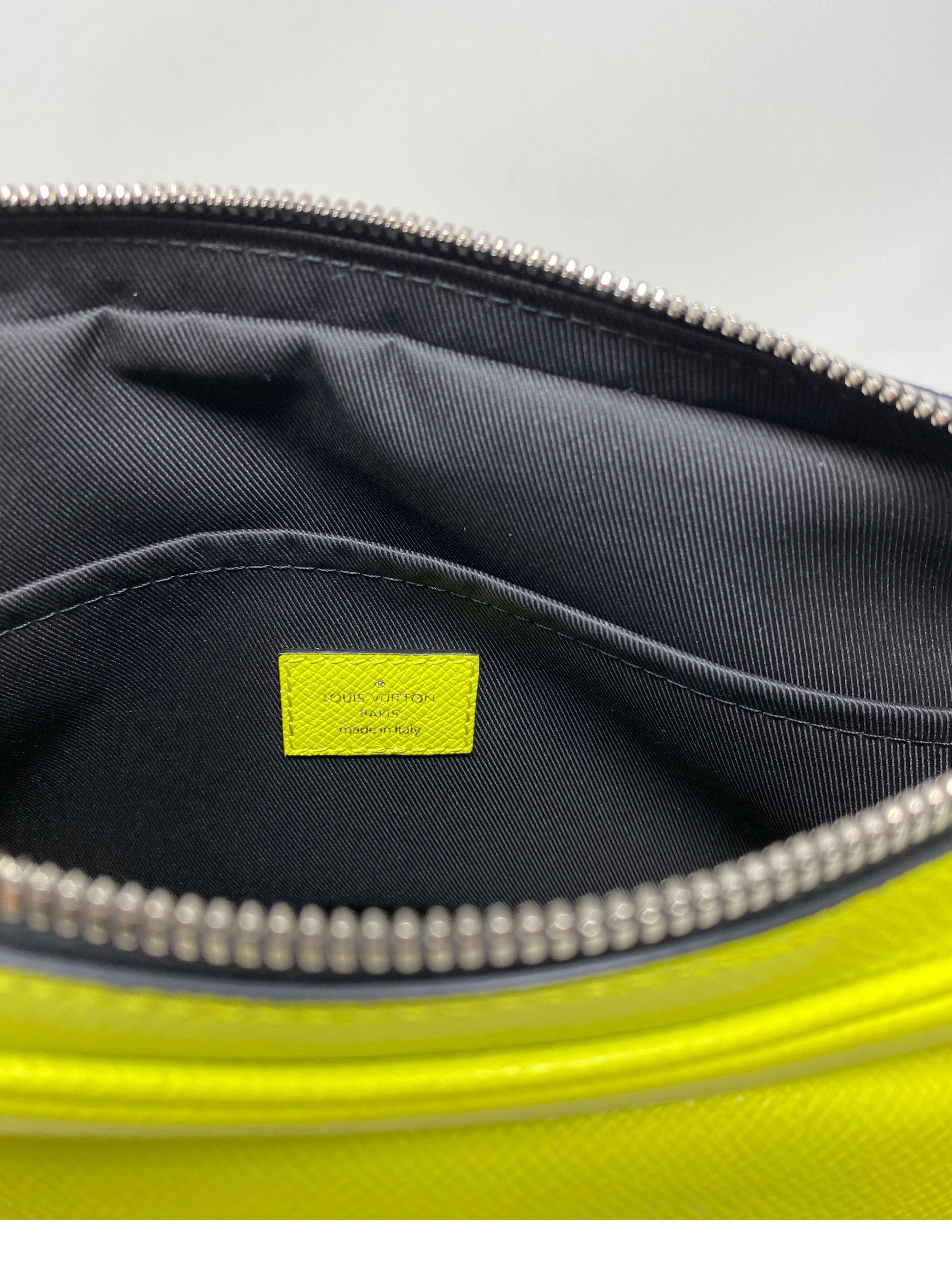 Louis Vuitton Yellow Taigarama Monogram Outdoor Bag 9