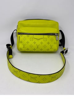 Louis Vuitton Yellow Taigarama Monogram Outdoor Bag