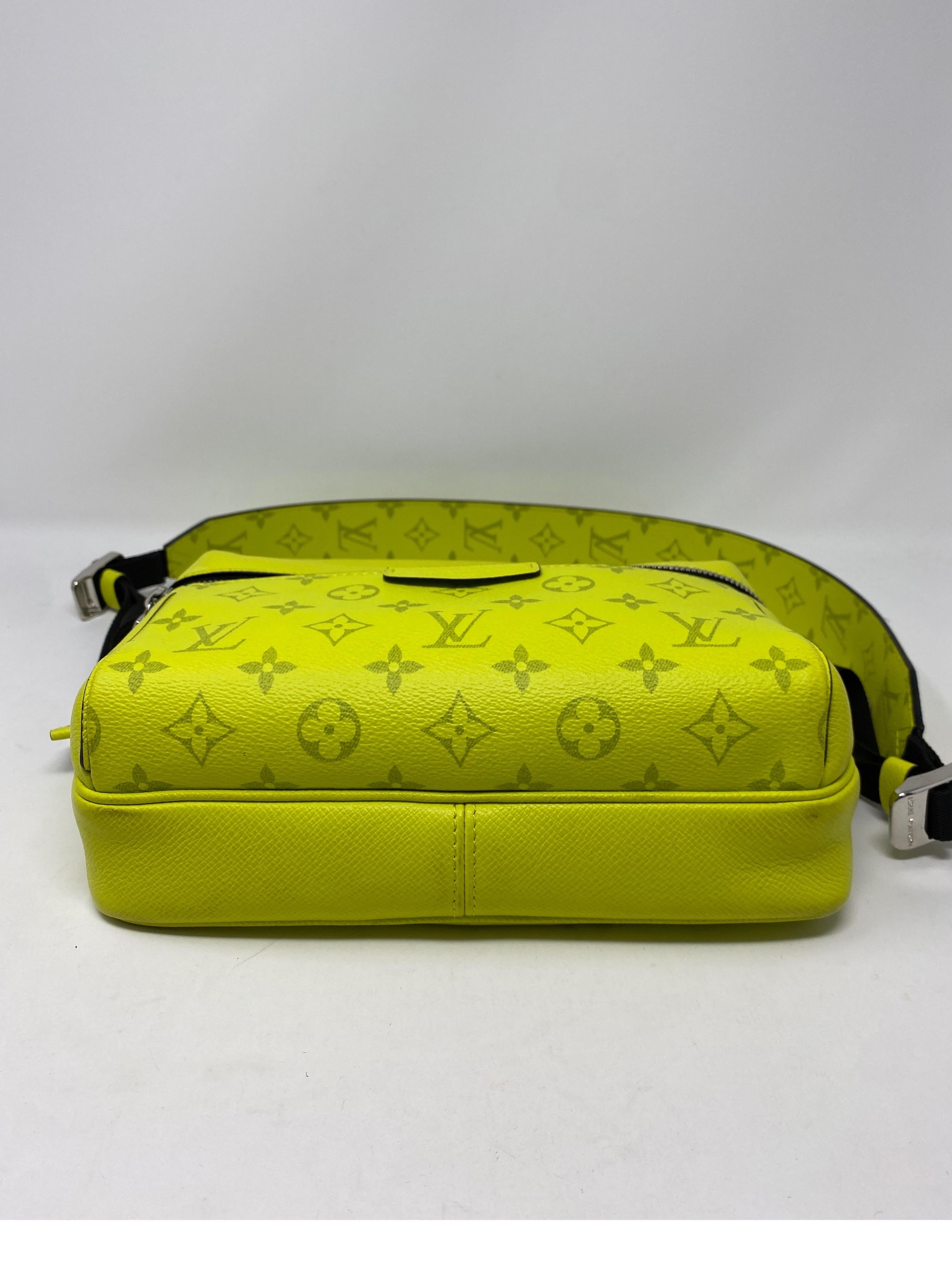 Louis Vuitton Yellow Taigarama Monogram Outdoor Bag 14