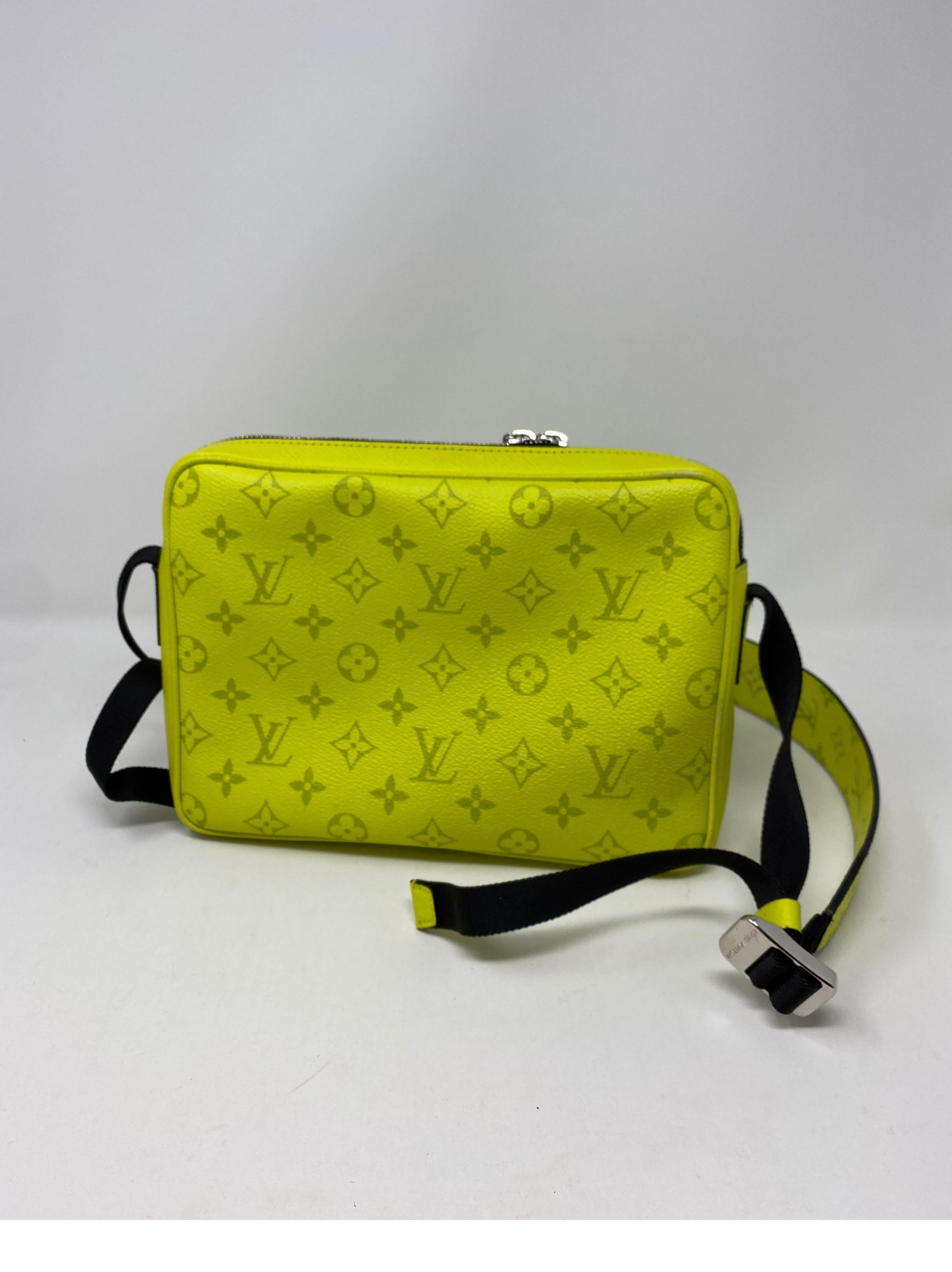 Louis Vuitton Yellow Taigarama Monogram Outdoor Bag 1