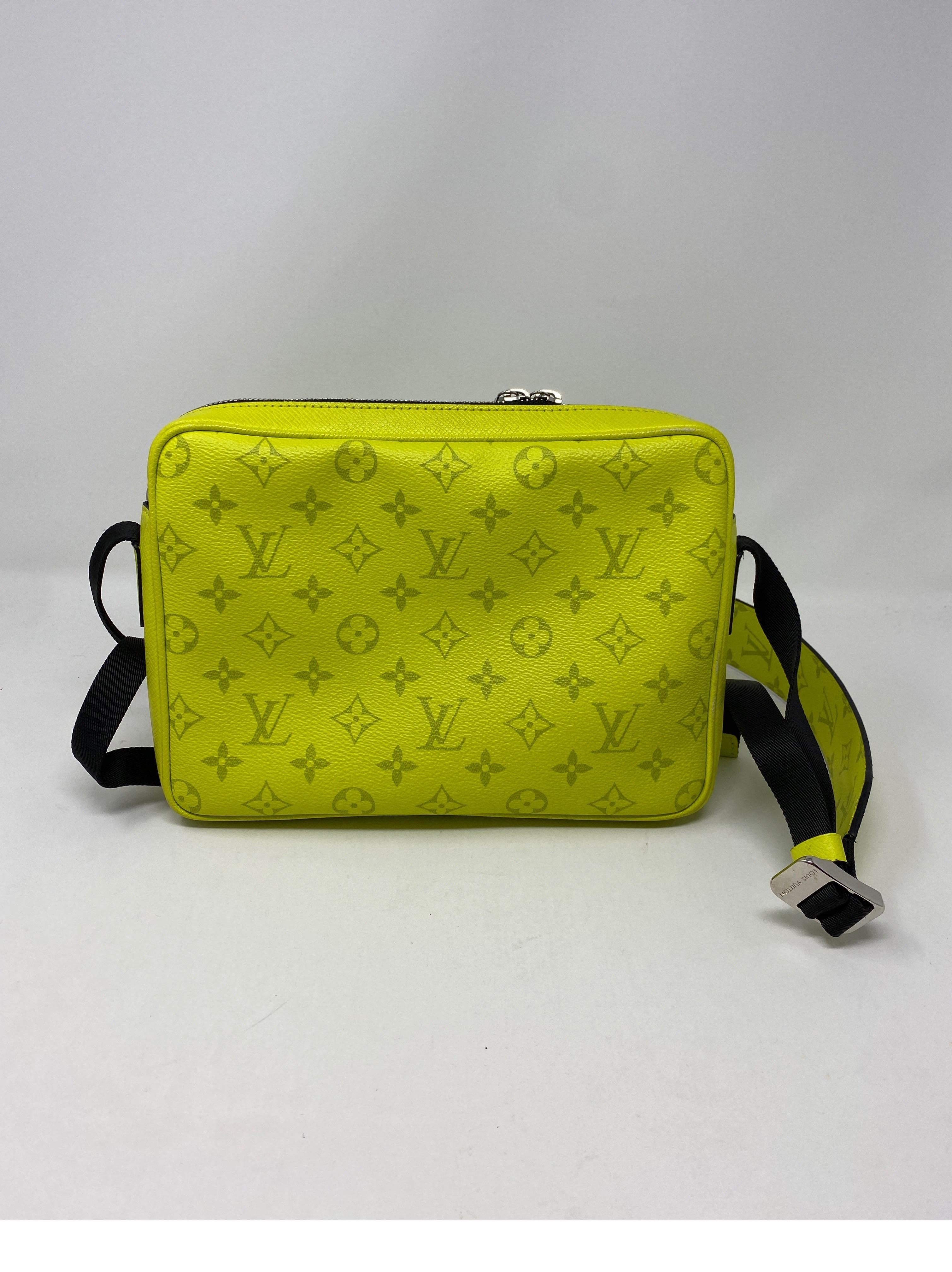Louis Vuitton Yellow Taigarama Monogram Outdoor Bag 2