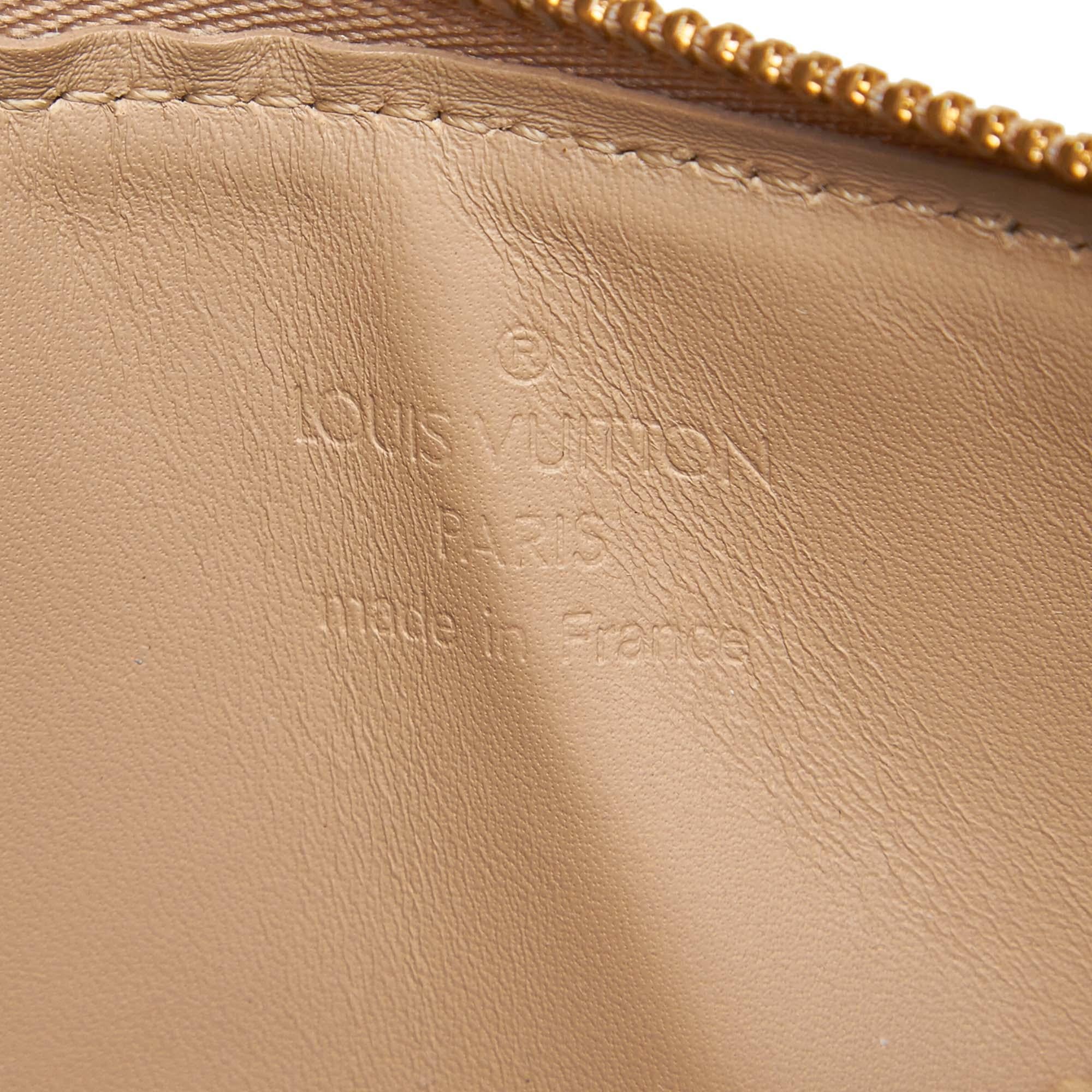 Louis Vuitton Yellow Vernis Leather Leather Vernis Lexington Pochette France 1