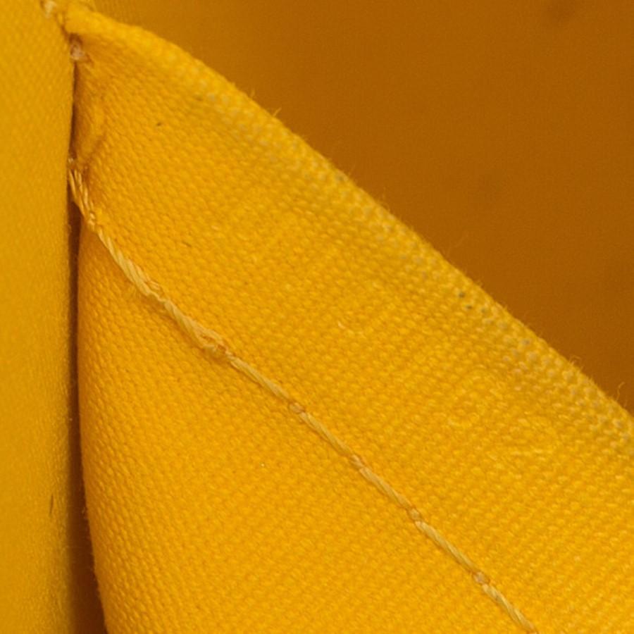 Louis Vuitton Yellow Vernis Monogram Alma PM 6